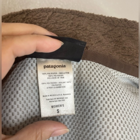Patagonia Brown Teddy Jacket - Picture 8 of 11